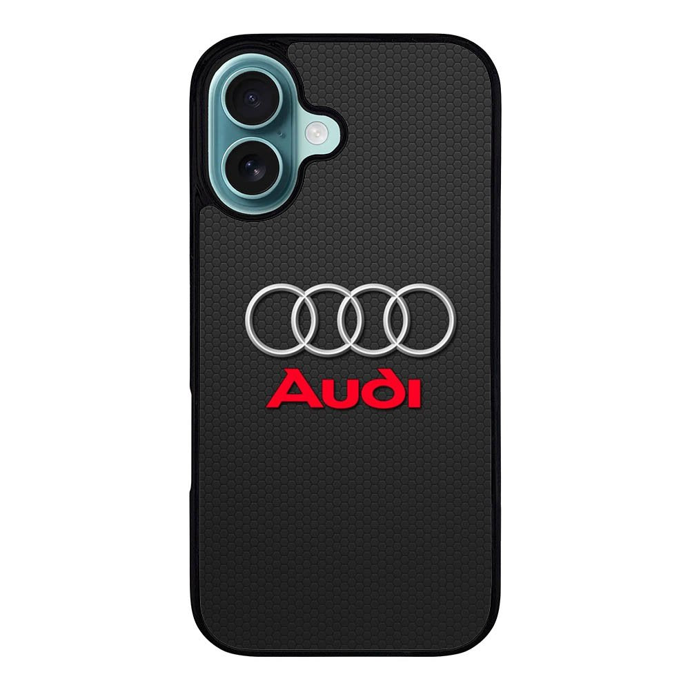 Audi Car Rs Logo Case iPhone 16 Plus BC0283