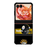 Pittsburgh Steelers Motorola Moto Razr 2025/2024 , Moto Razr 60/50 Case BC0259