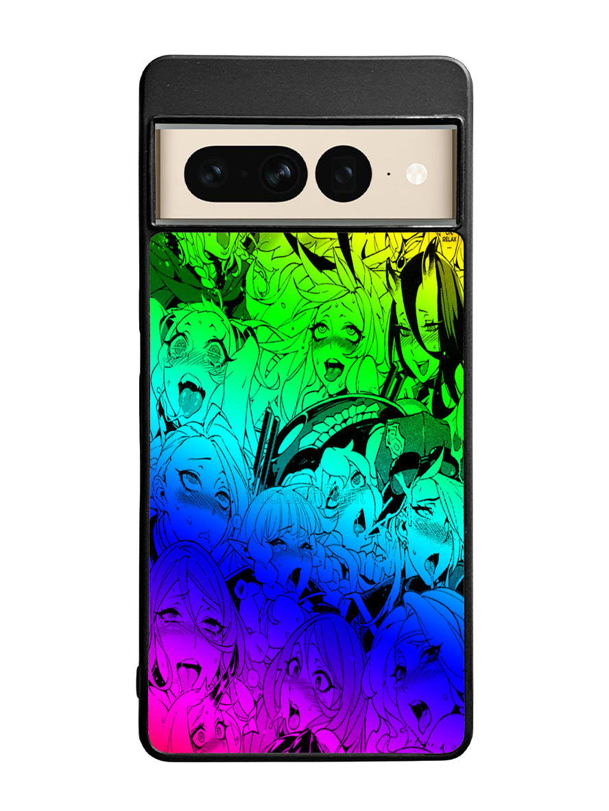 Ahegao Pervert Girls Manga Google Pixel 7 Pro Case