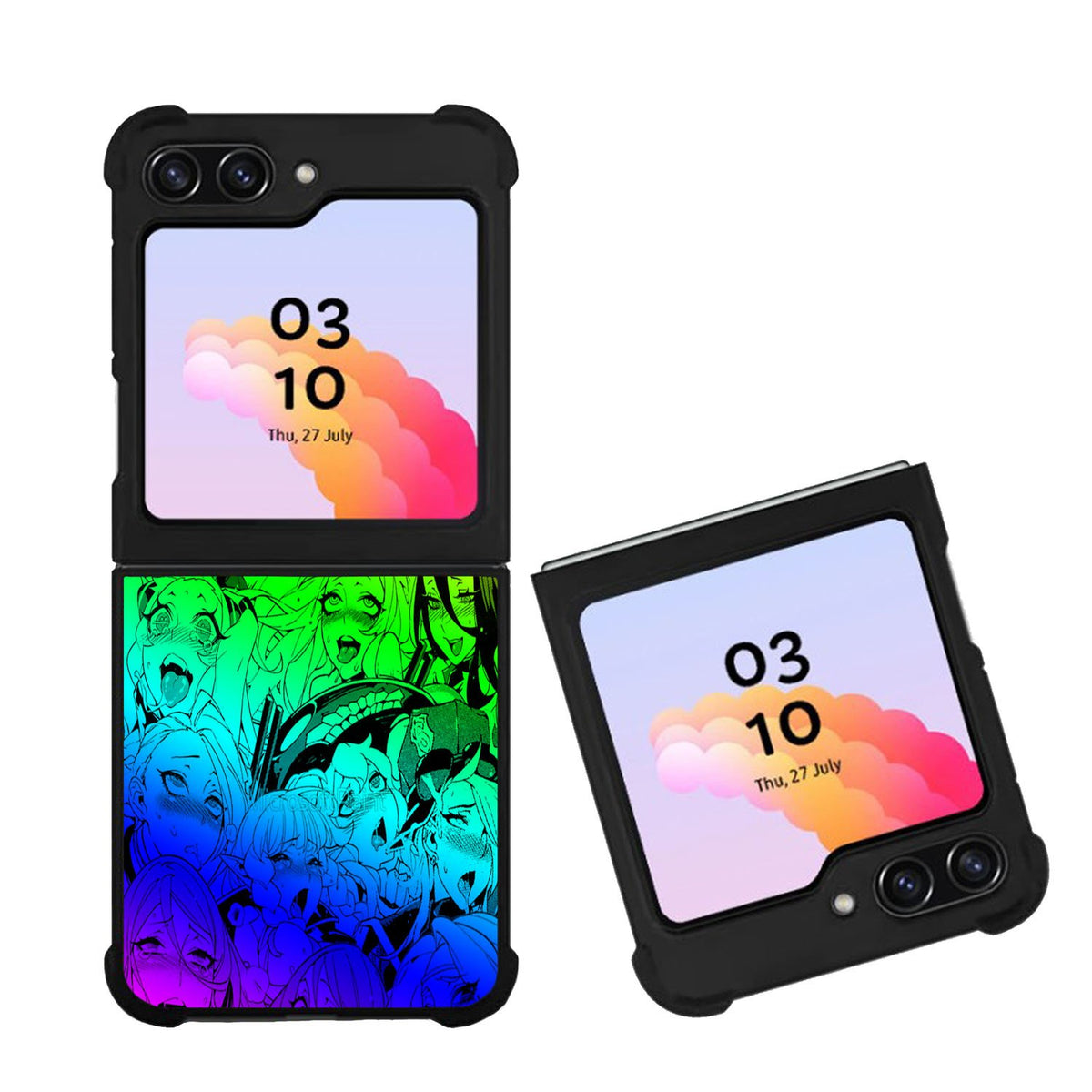 Ahegao Pervert Girls Manga Case Samsung Galaxy Z Flip 5 5G BC0149