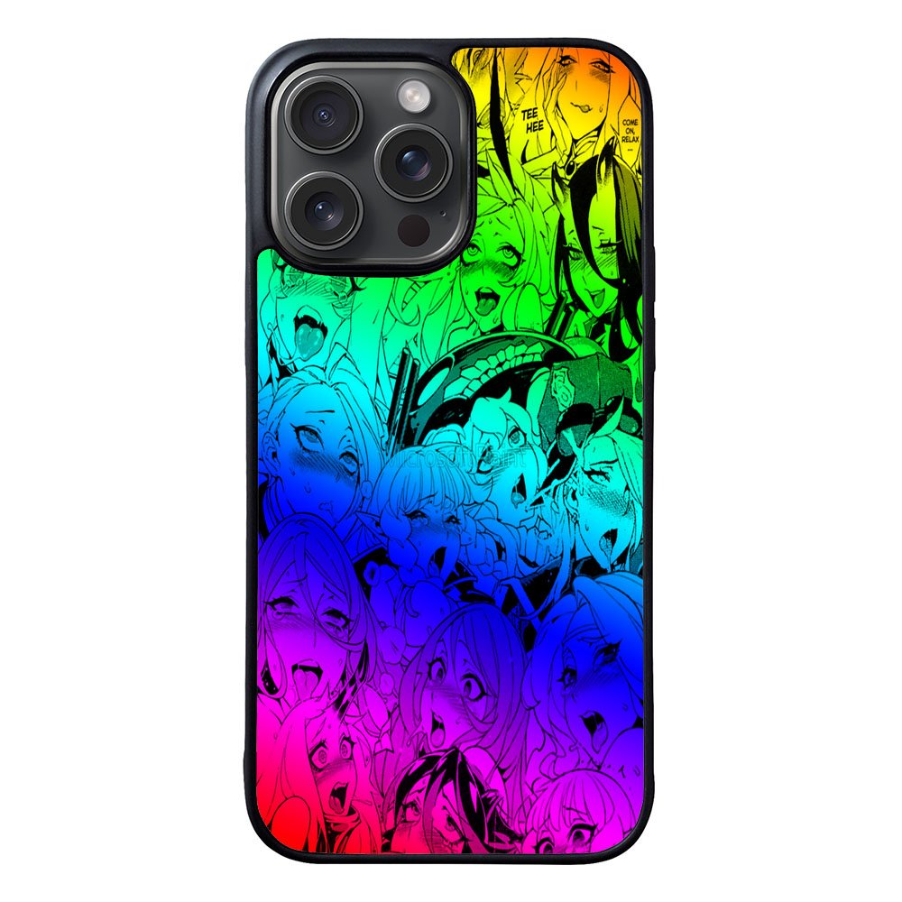 Ahegao Pervert Girls Manga Case iPhone 15 Pro Max BC0149