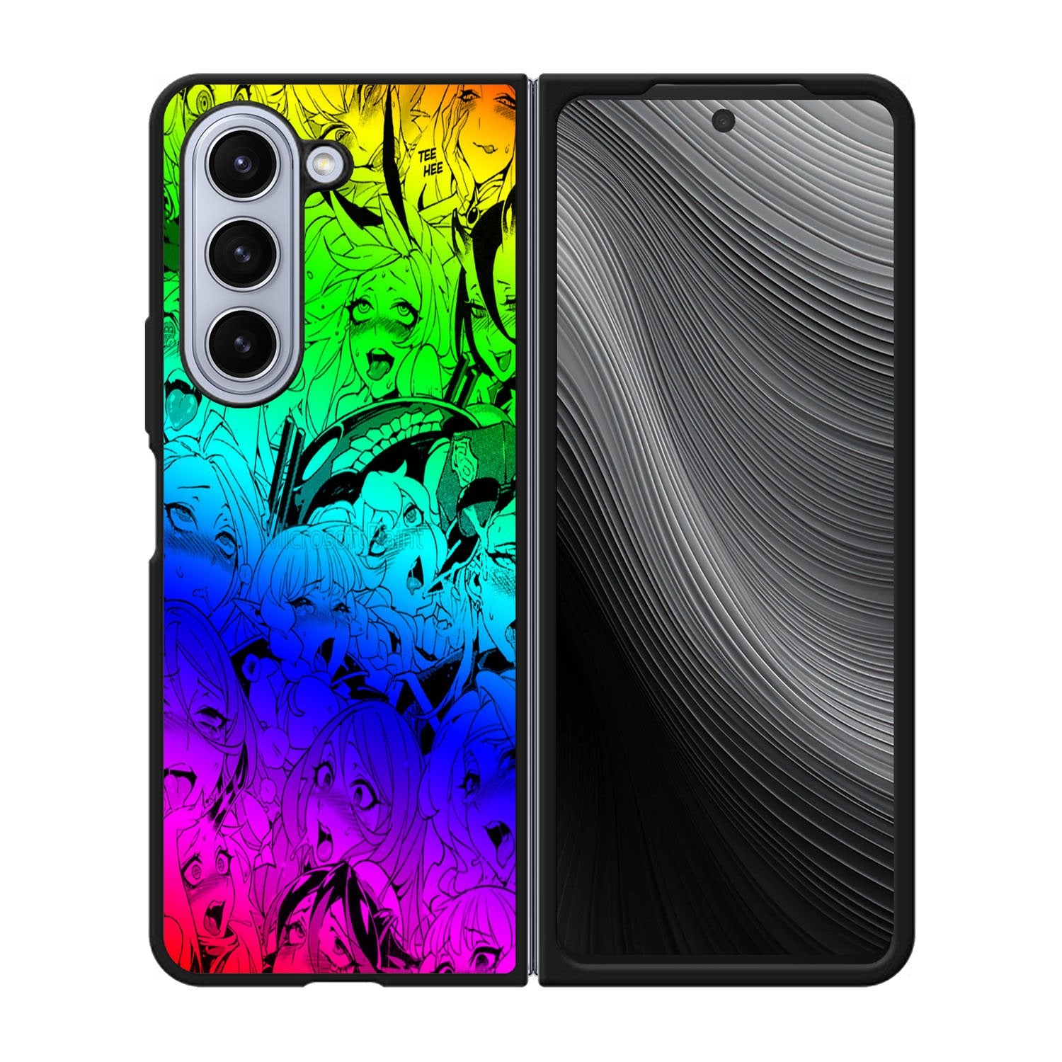 Ahegao Pervert Girls Manga Case Samsung Galaxy z Fold 5 5G BC0149