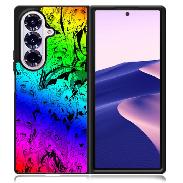 Ahegao Pervert Girls Manga Samsung Galaxy Z Fold 7 5G Case BC0149