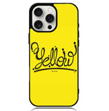 Coldplay Yellow Case iPhone 16 Pro Max BC0291