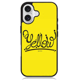 Coldplay Yellow Case iPhone 16 BC0291