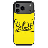 Coldplay Yellow iPhone 17 Pro Max Case BC0291