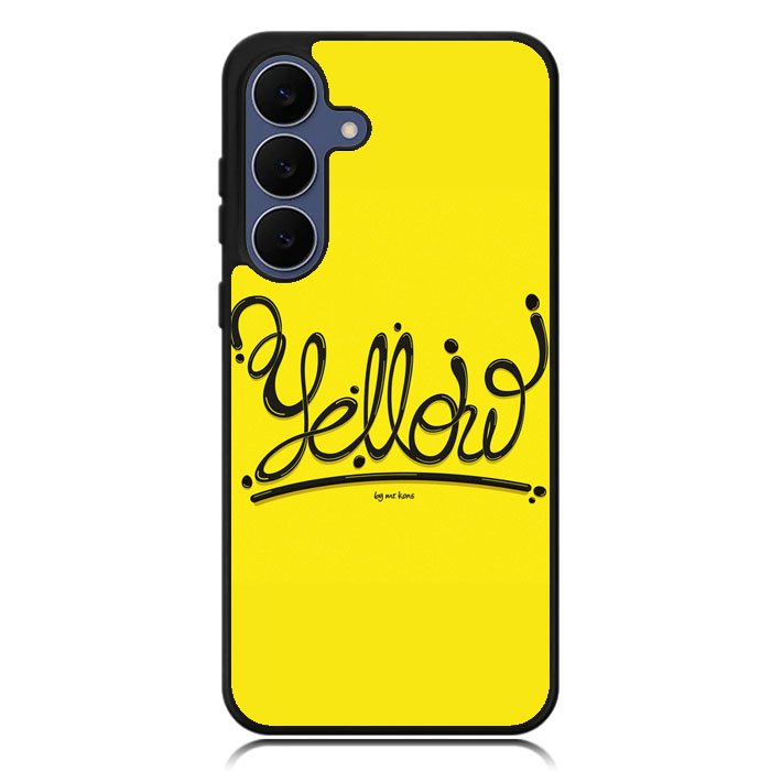 Coldplay Yellow Samsung Galaxy S25 FE Case BC0291