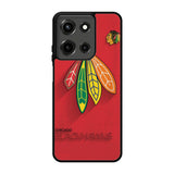 chicago blackhawks Motorola Moto G 5G 2025 Case BC0288