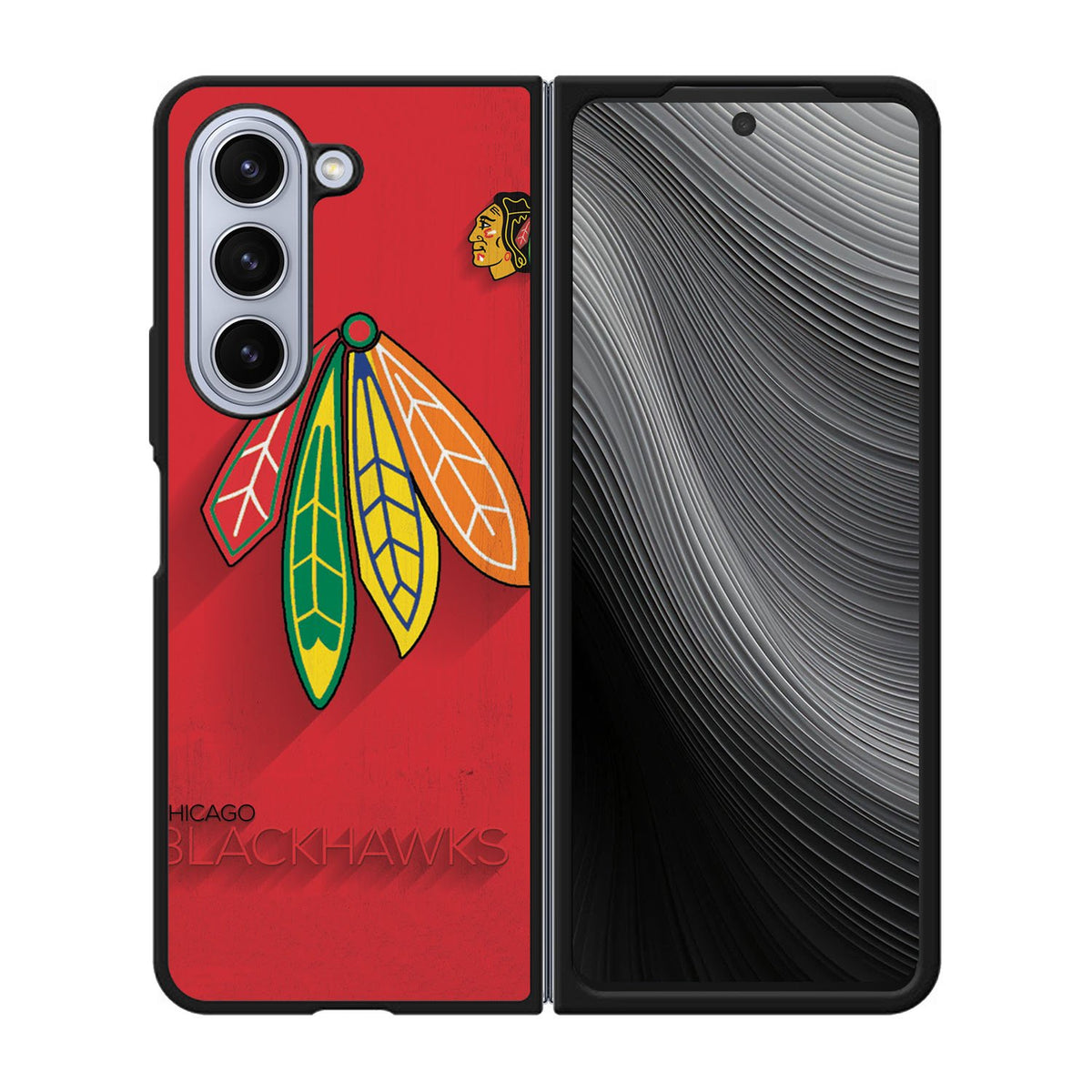 chicago blackhawks Case Samsung Galaxy z Fold 5 5G BC0288