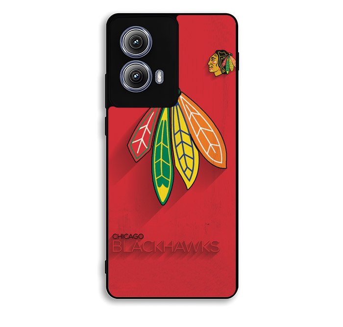 chicago blackhawks Motorola Moto Edge 2024 Case BC0288