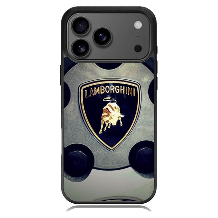 lamborghini wheels logo iPhone 17 Pro Max Case BC0296