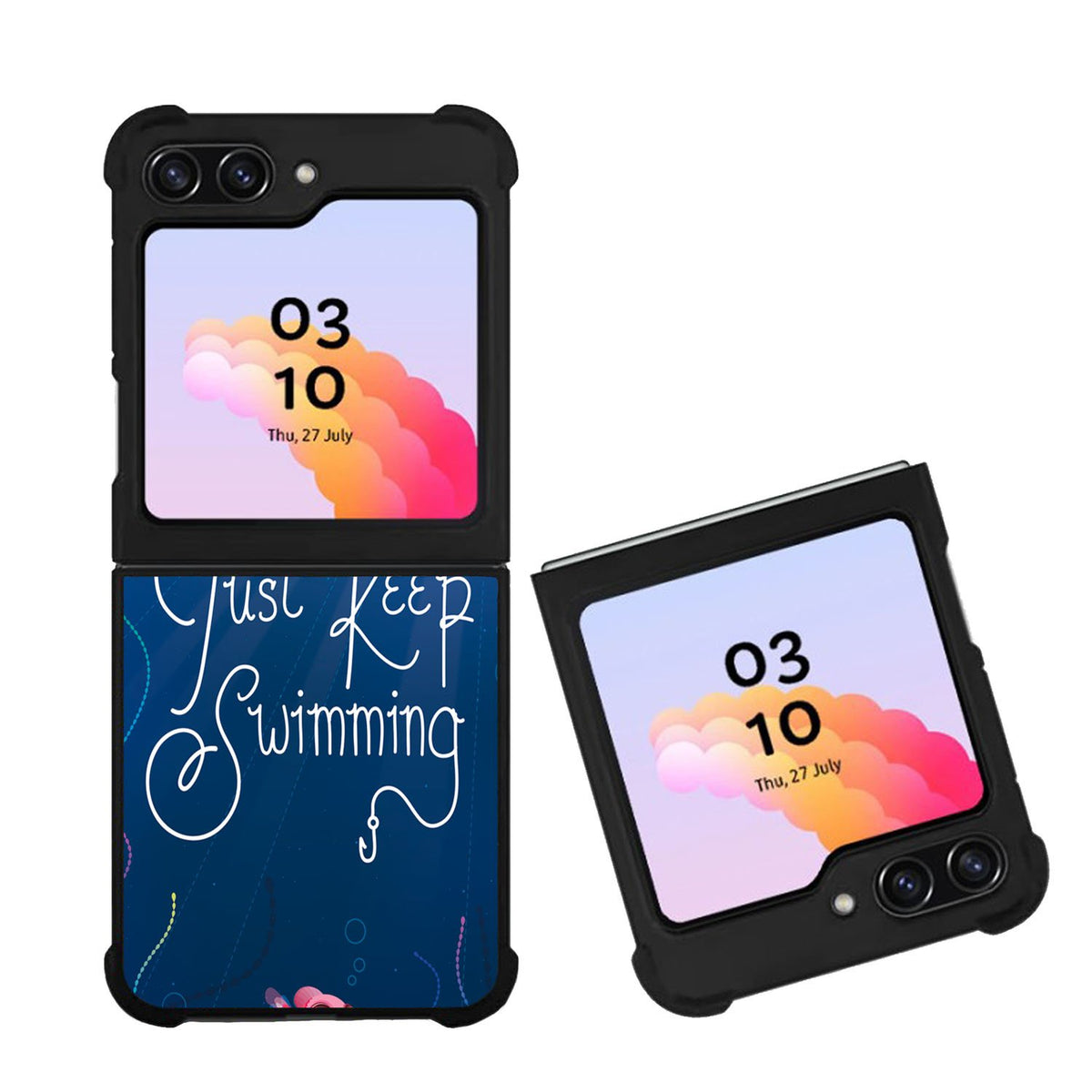 Just Keep Swimming Case Samsung Galaxy Z Flip 5 5G BC0172