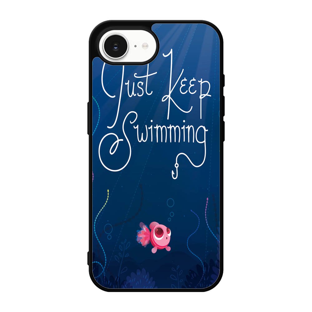 Just Keep Swimming iPhone 16e Case BC0172