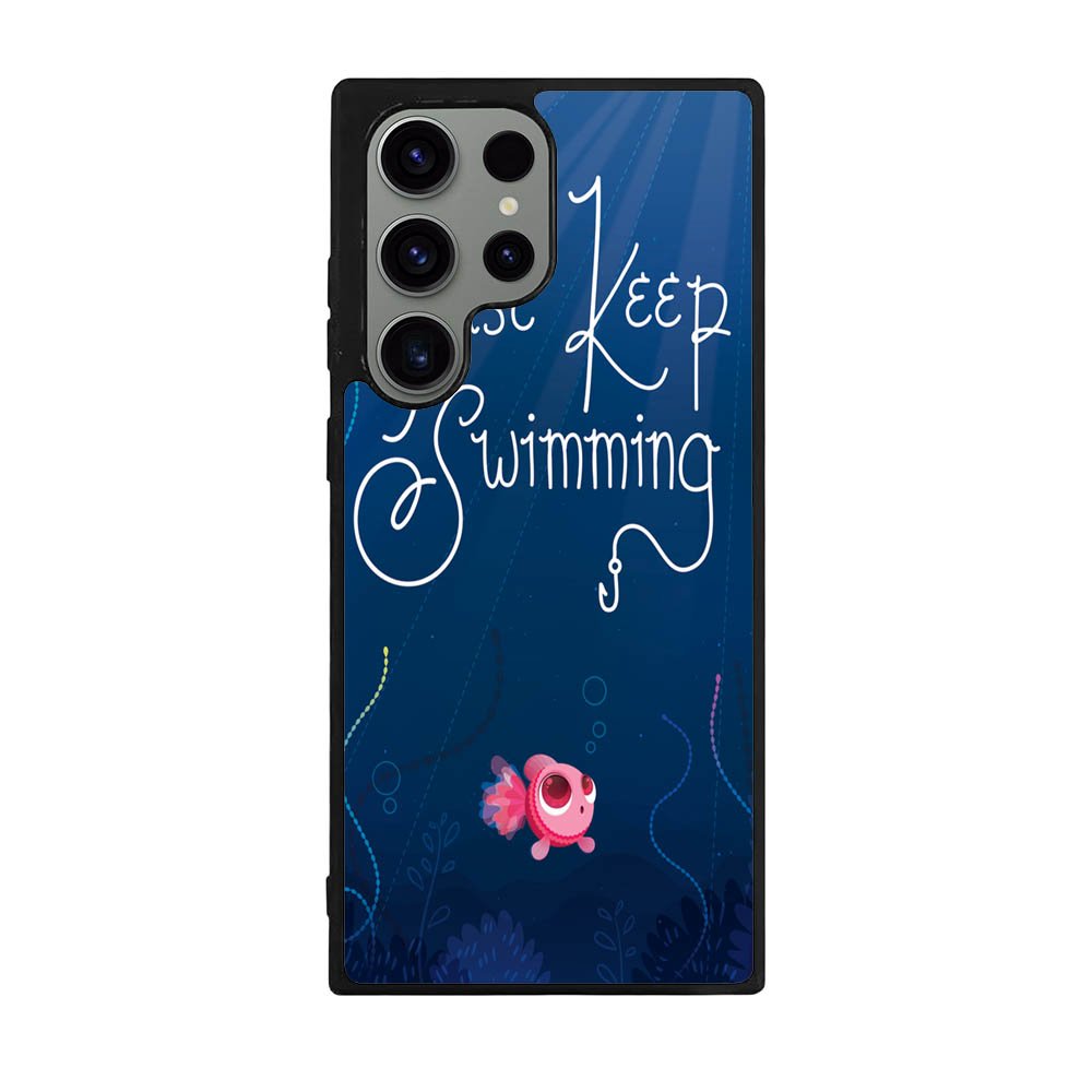 Just Keep Swimming Case Samsung Galaxy S25 Ultra 5G BC0172
