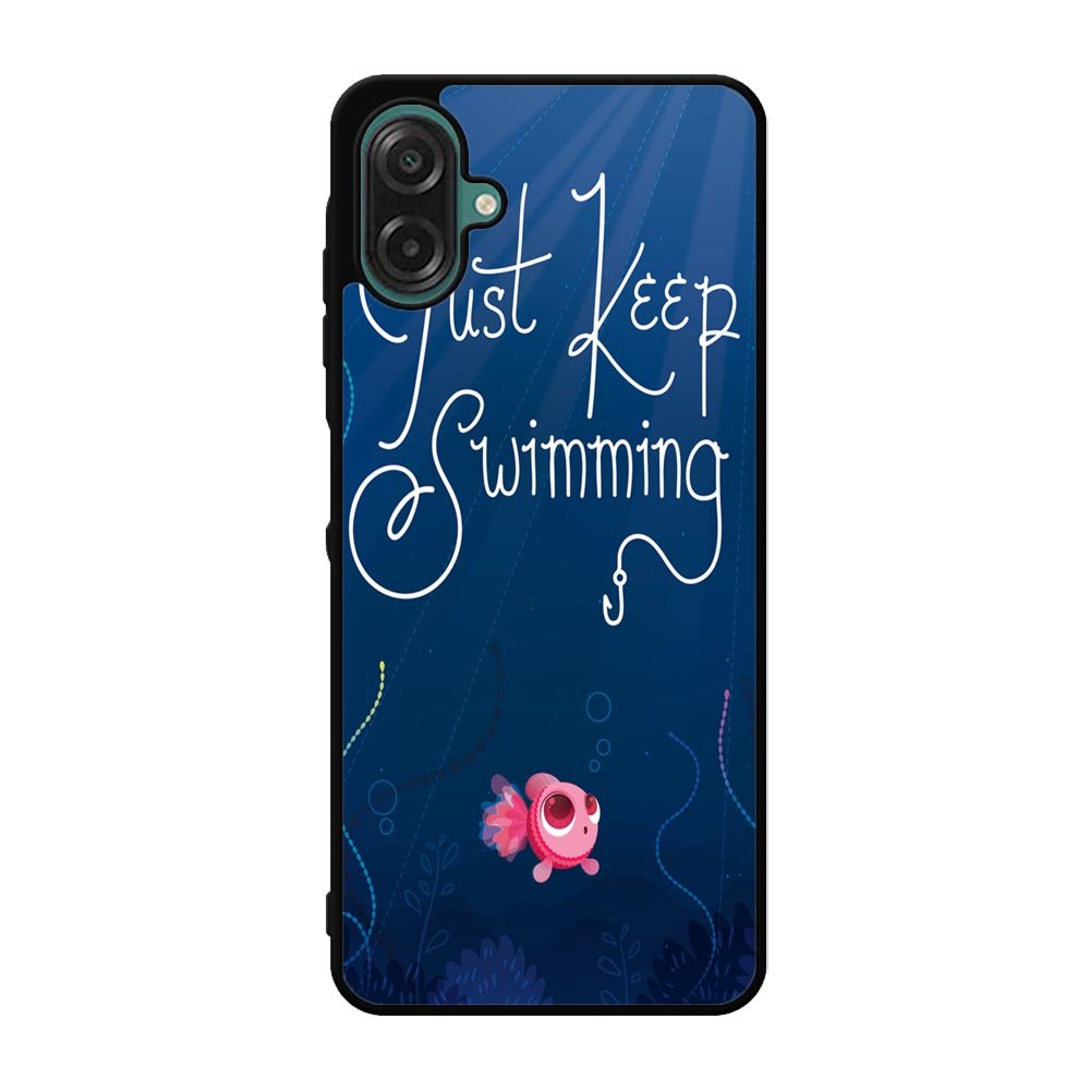 Just Keep Swimming Case Samsung Galaxy A07 BC0172