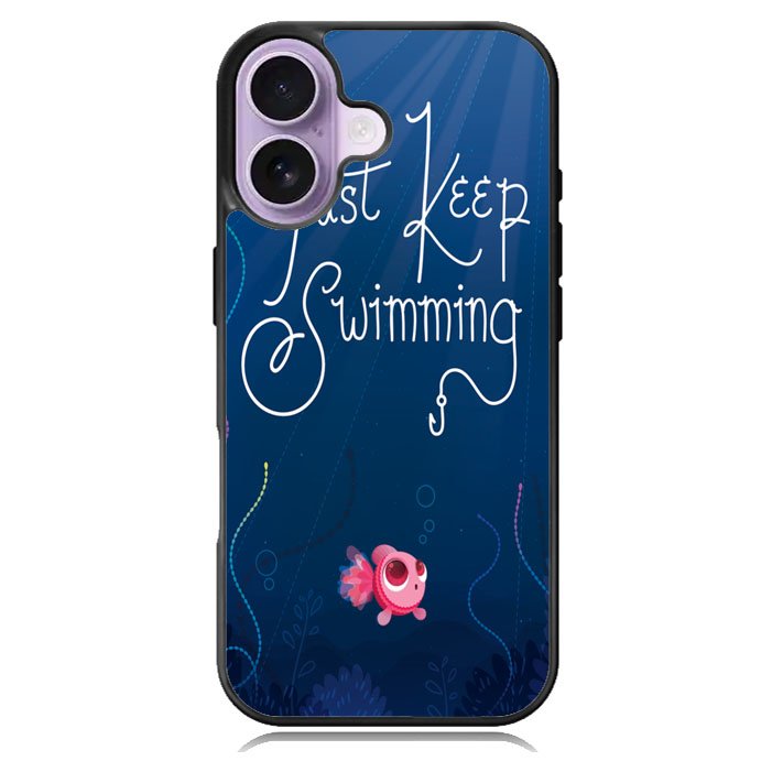 Just Keep Swimming iPhone 17 Case BC0172