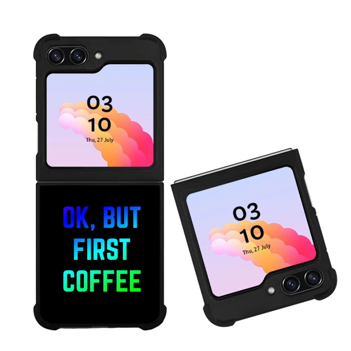 Ok but first coffee Case Samsung Galaxy Z Flip 5 5G BC0180