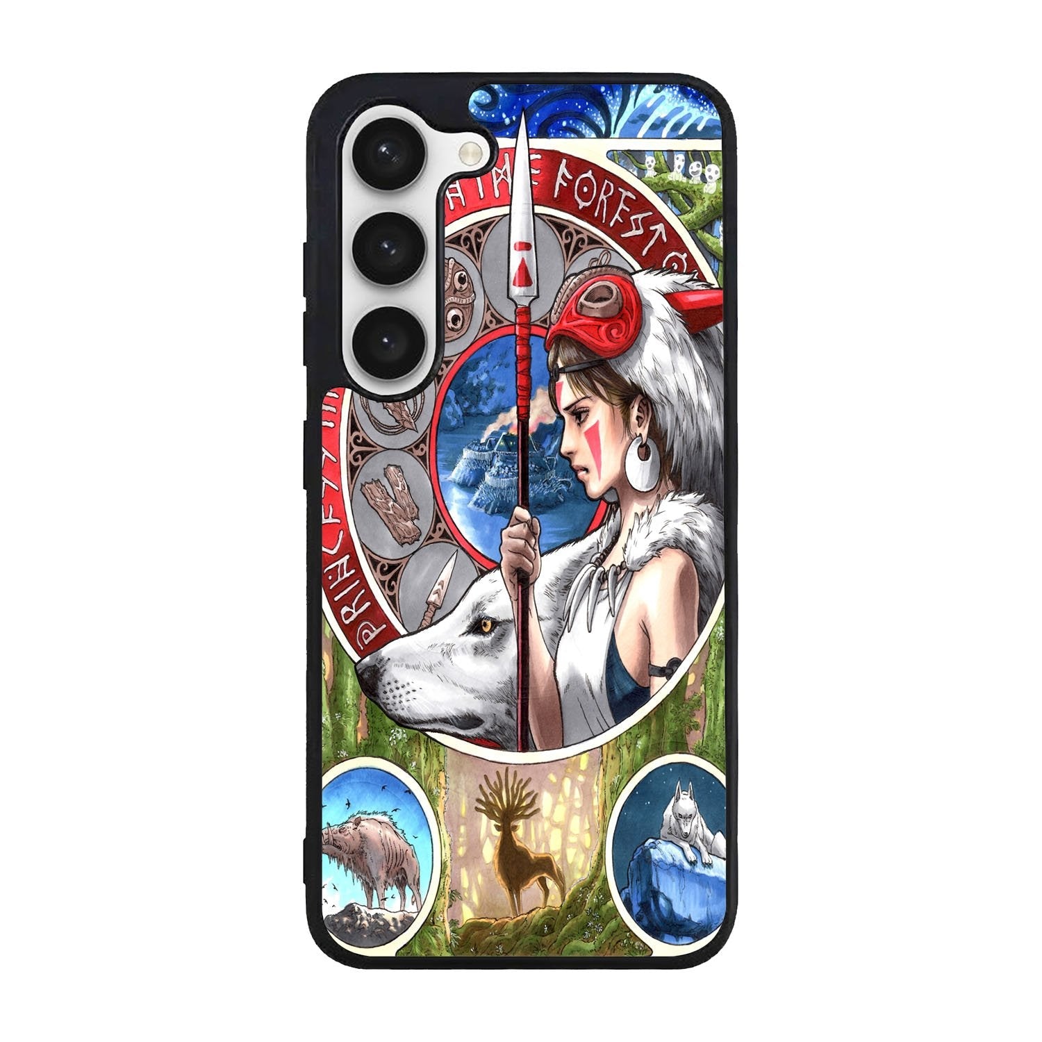 Princess Mononoke Nouveau Case Samsung Galaxy S25 5G BC0182