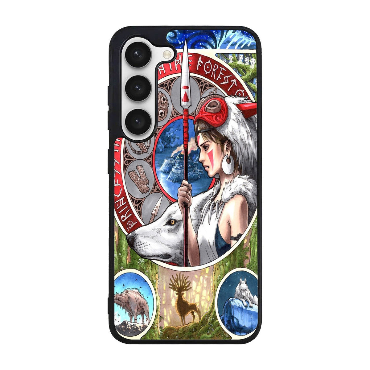 Princess Mononoke Nouveau Case Samsung Galaxy S25 5G BC0182