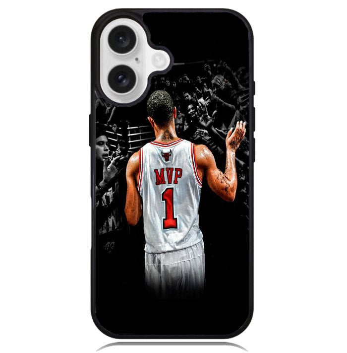 Derrick Rose Jersey Case iPhone 16 BC0292