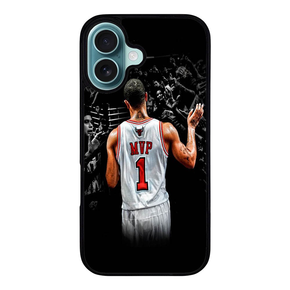 Derrick Rose Jersey Case iPhone 16 Plus BC0292