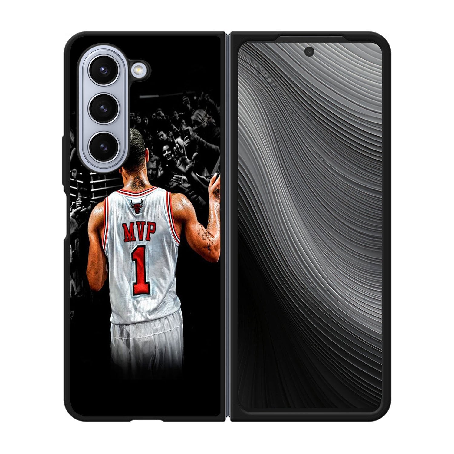 Derrick Rose Jersey Case Samsung Galaxy z Fold 5 5G BC0292