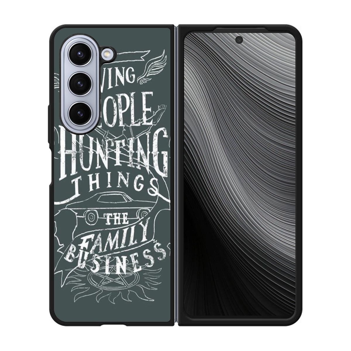 Supernatural Quotes Case Samsung Galaxy z Fold 5 5G BC0187