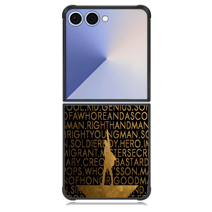 Hamilton Lyrics X4817 Samsung Galaxy Z Flip 7 Case