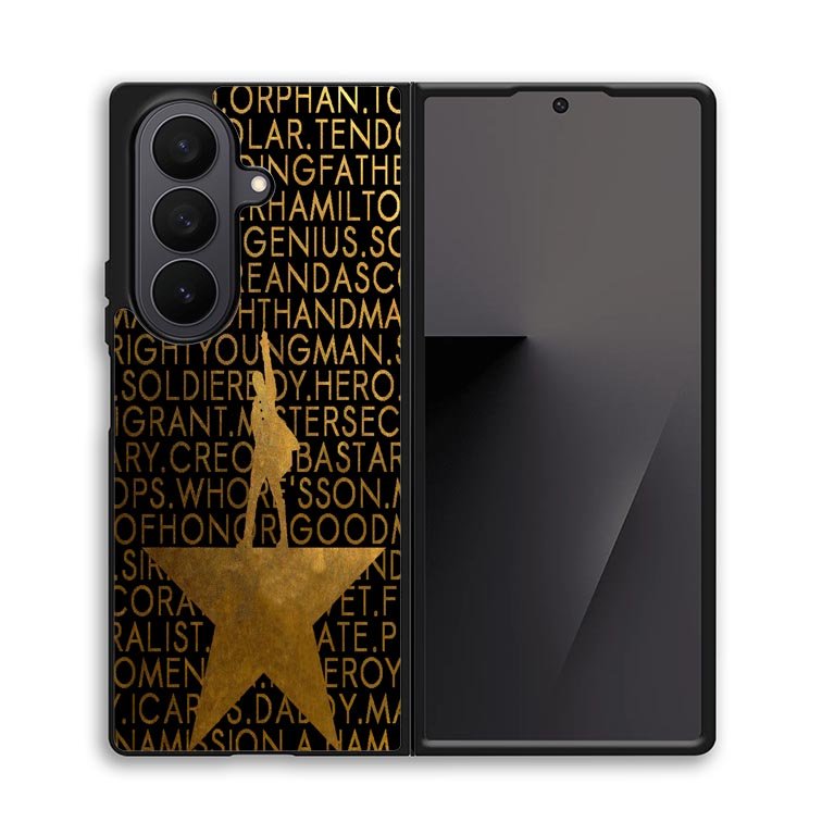 Hamilton Lyrics X4817 Samsung Galaxy Z Fold 7 Case
