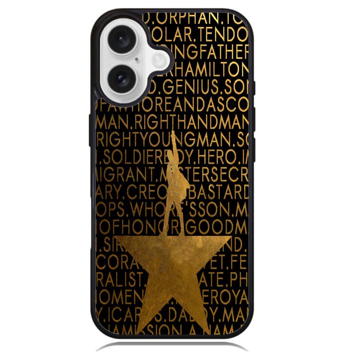 Hamilton Lyrics X4817 iPhone 16 Plus Case