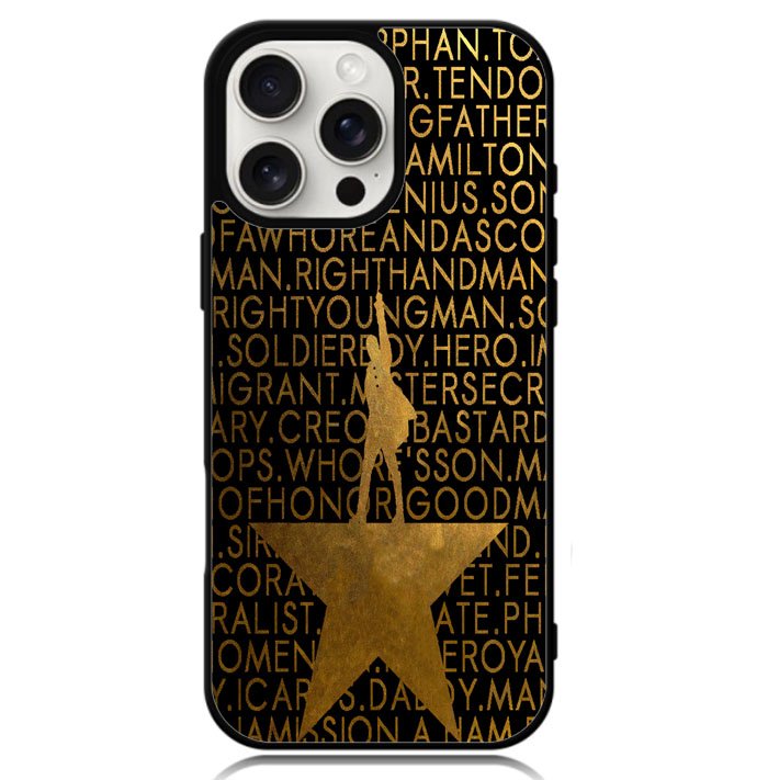 Hamilton Lyrics X4817 iPhone 16 Pro Max Case