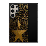 Hamilton Lyrics X4817 Samsung Galaxy S24 Ultra 5G Case