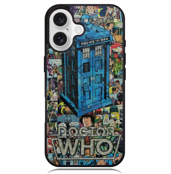 Tardis Collage Case iPhone 16 BC0189