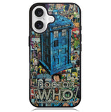 Tardis Collage Case iPhone 16 BC0189