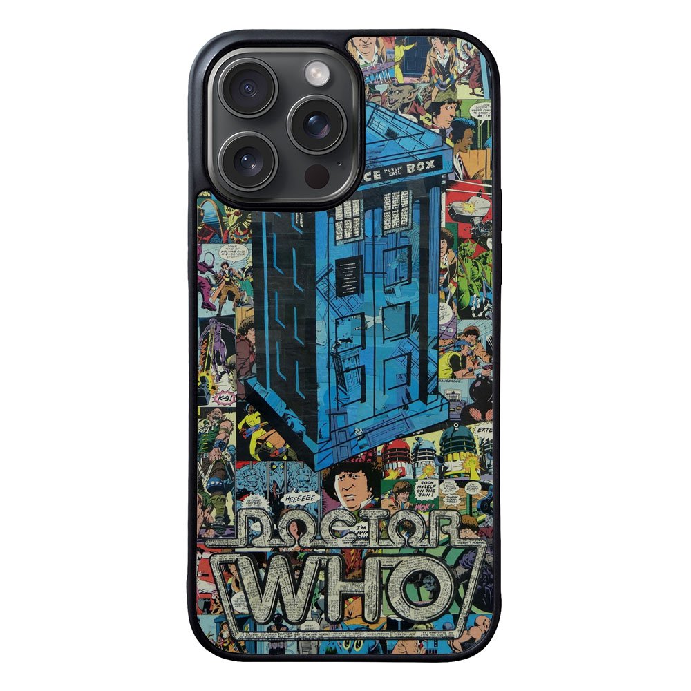 Tardis Collage Case iPhone 15 Pro BC0189