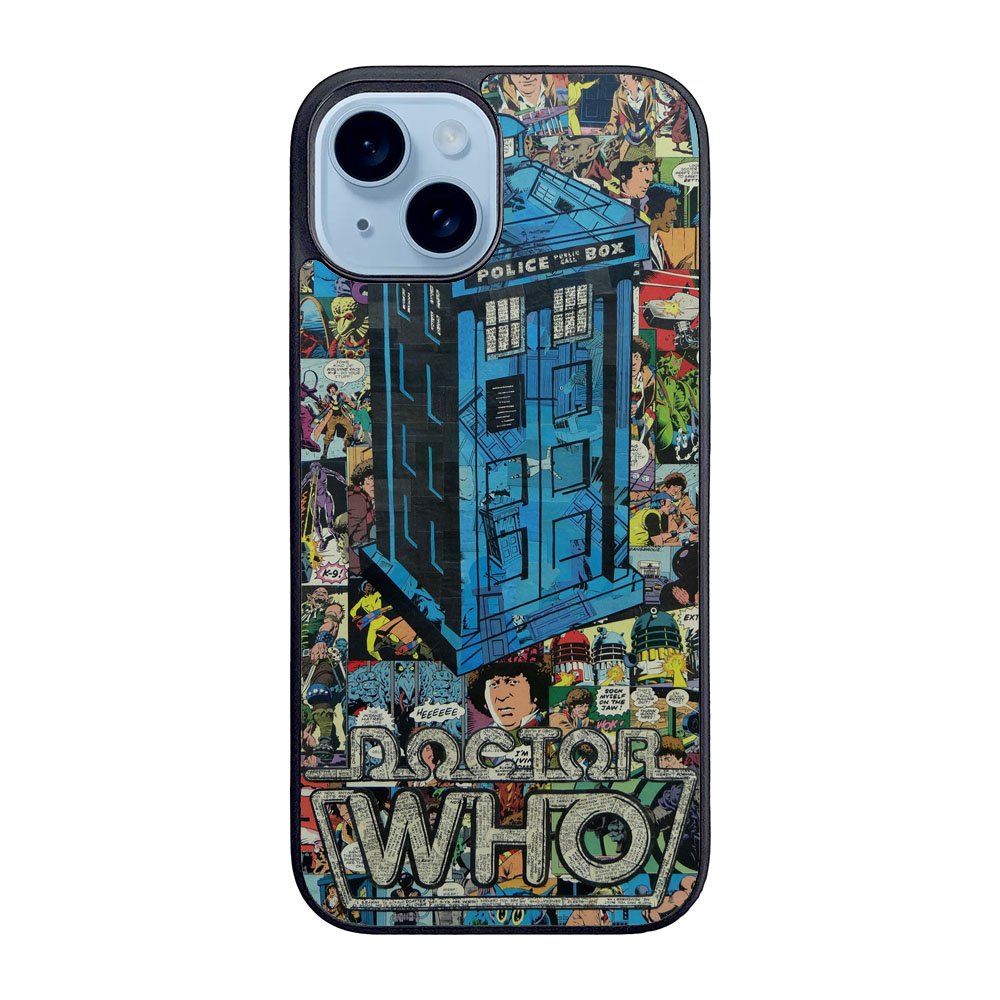 Tardis Collage Case iPhone 15 Plus BC0189