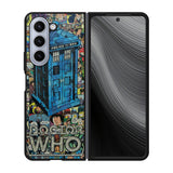 Tardis Collage Case Samsung Galaxy z Fold 5 5G BC0189