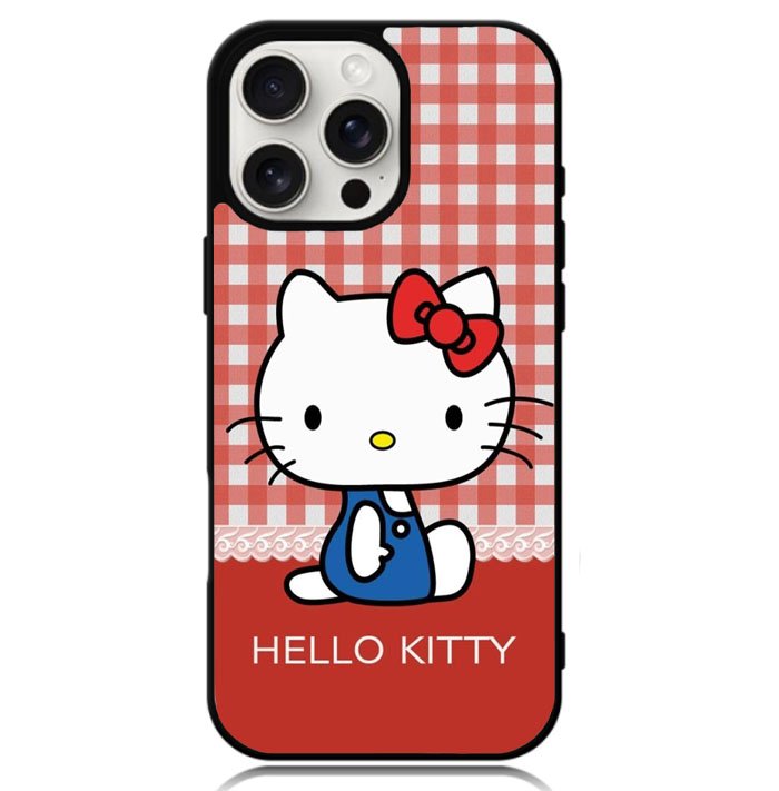 hello kitty kawaii pink Case iPhone 16 Pro Max BC0293