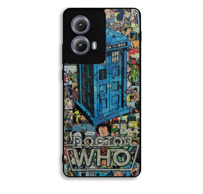 Tardis Collage Motorola Moto Edge 2024 Case BC0189