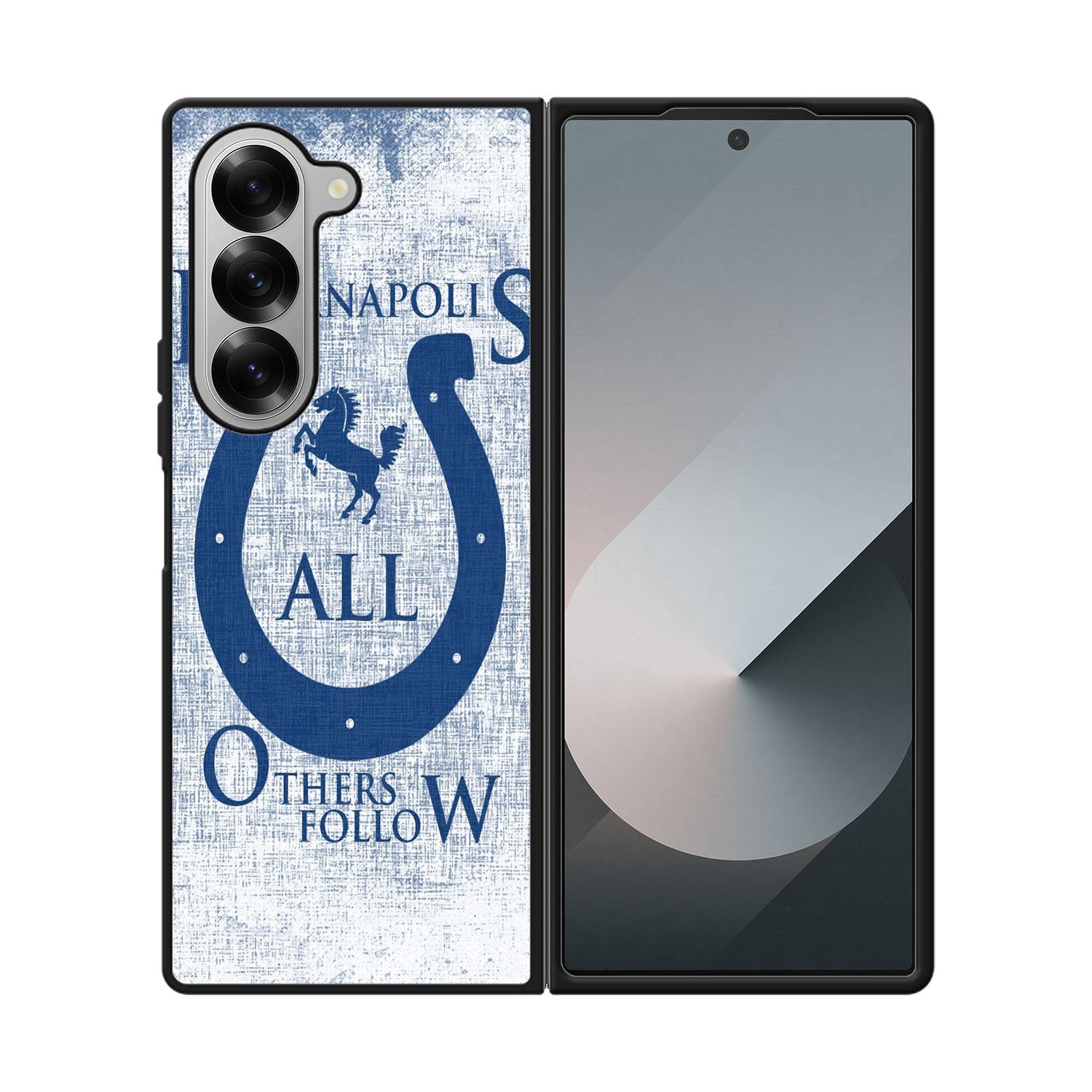 Indianapolis Colts wallpaper Case Samsung Galaxy Z Fold 6 5G BC0294