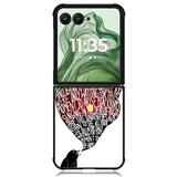 The Beatles Blackbird Lyrics X4765 Motorola Moto Razr+ Plus 2024/2025 Case, Motorola Razr 50 Ultra/50s Ultra Case