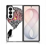 The Beatles Blackbird Lyrics X4765 Samsung Galaxy Z Fold 8 Ultra Case