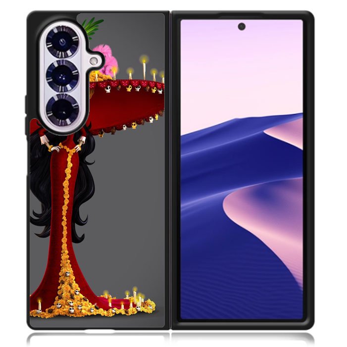 The Book of Life La Muerte Samsung Galaxy Z Fold 7 5G Case BC0191