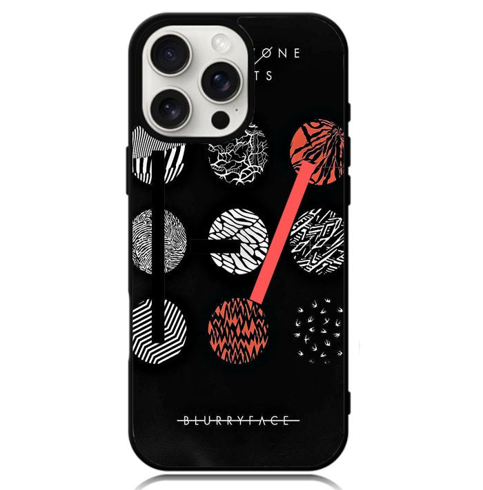 Twenty One Pilots Blurryface Case iPhone 16 Pro BC0234
