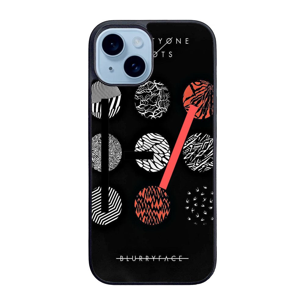 Twenty One Pilots Blurryface Case iPhone 15 BC0234