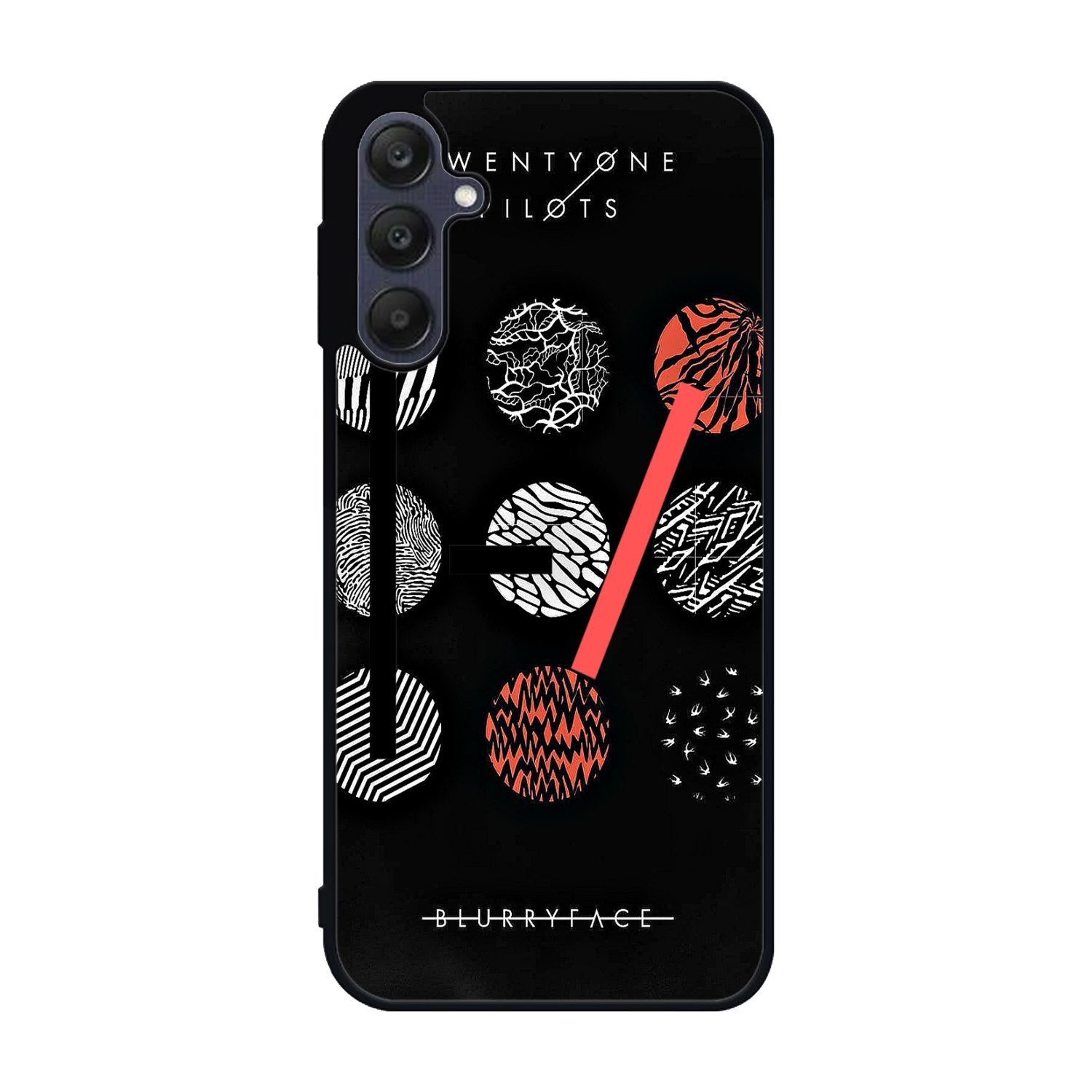 Twenty One Pilots Blurryface Samsung Galaxy A25 5G Case BC0234