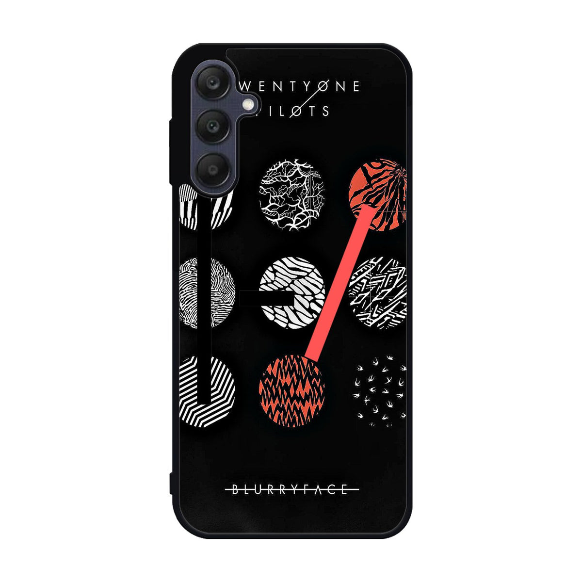 Twenty One Pilots Blurryface Samsung Galaxy A25 5G Case BC0234