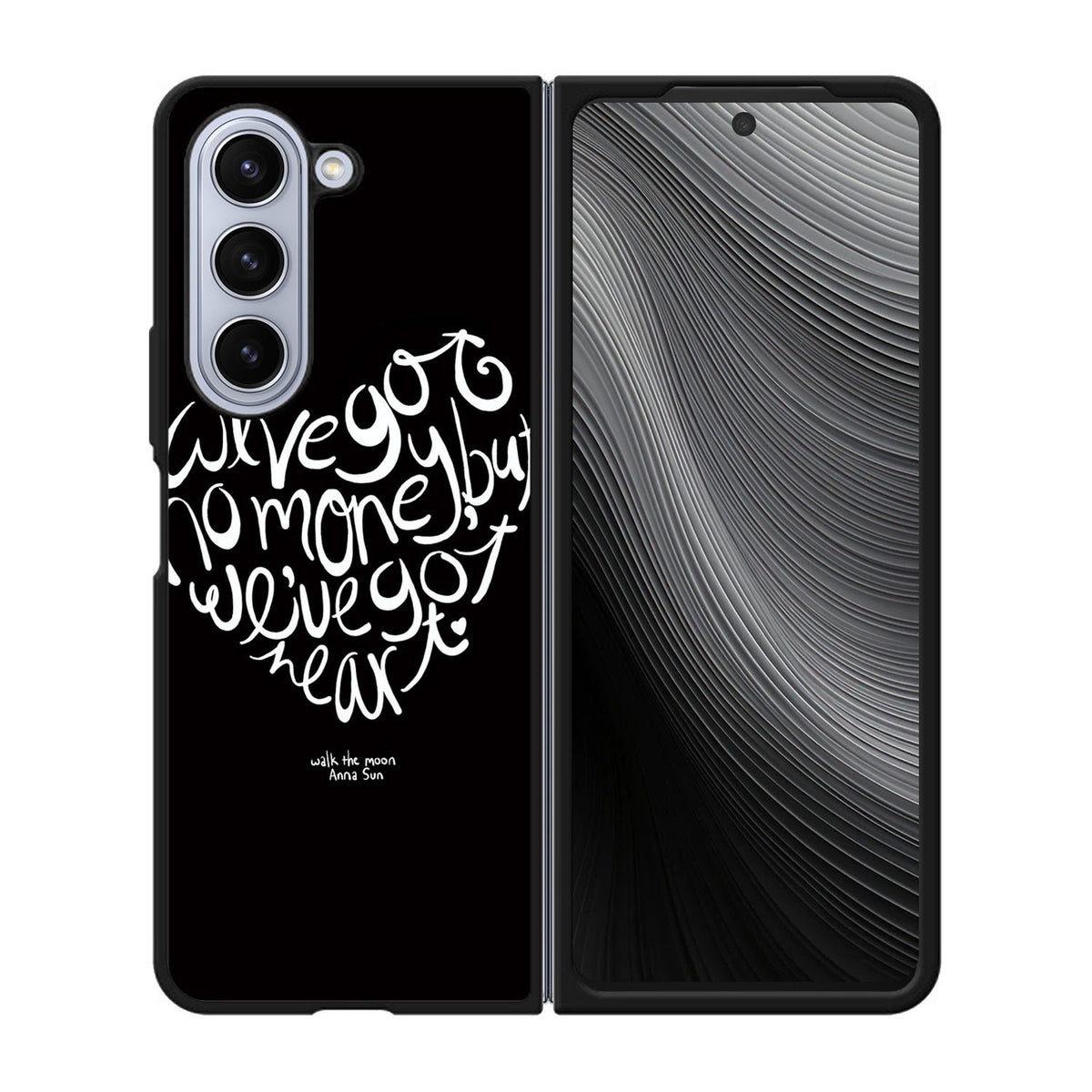 Walk the Moon Anna Sun Lyrics  Case Samsung Galaxy z Fold 5 5G BC0237