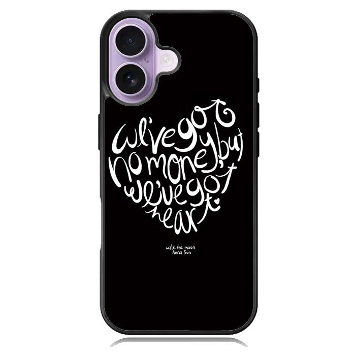 Walk the Moon Anna Sun Lyrics  iPhone 17 Case BC0237
