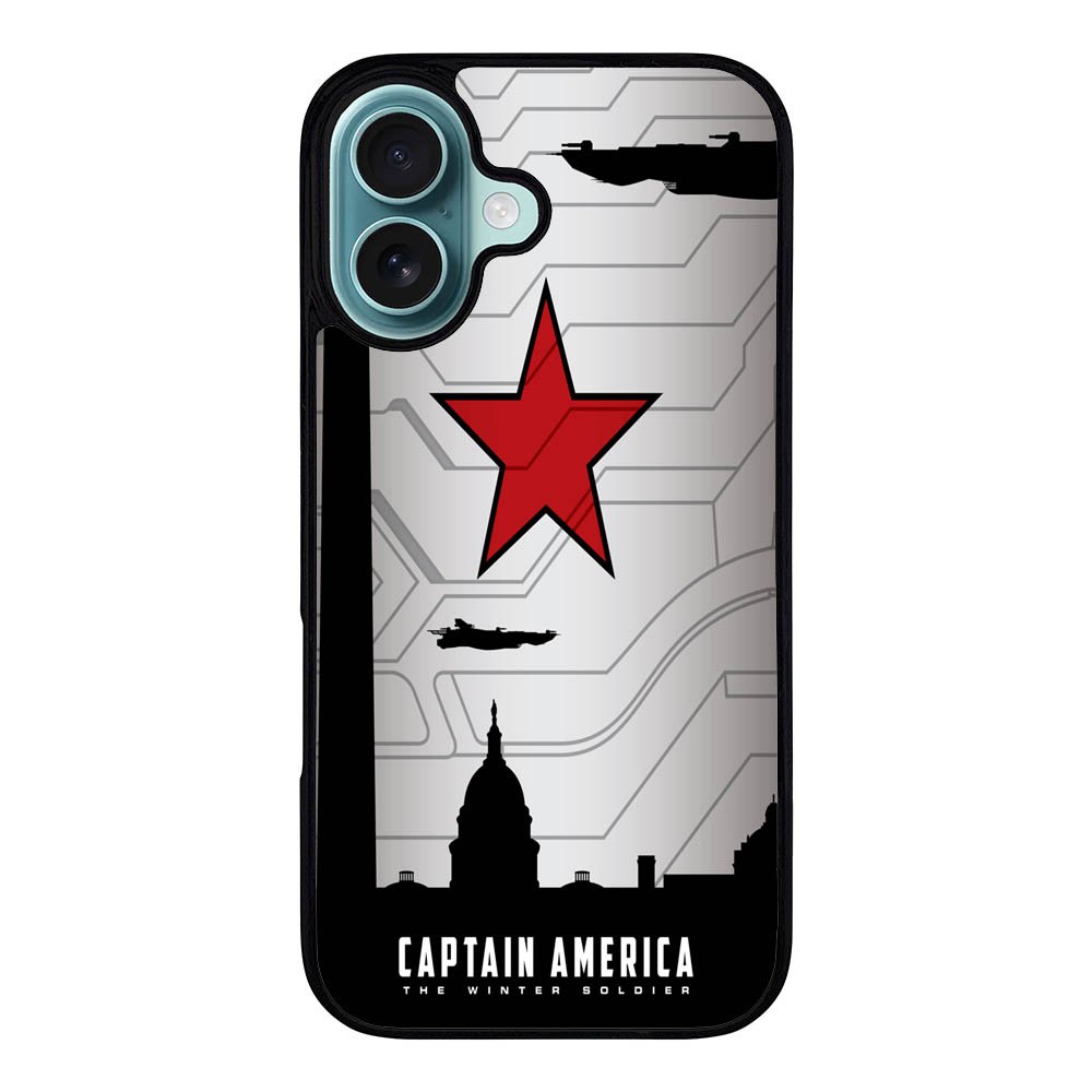 Winter Soldier Star Arm Case iPhone 16 Plus BC0238